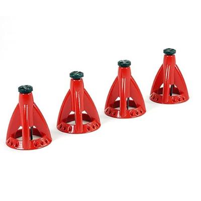 Fastrax 6-Tons Verstelbare krik (4 stuks) - Rood