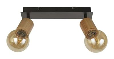 Searchlight Houten plafondlampSpinny 2-lichts - 50211-2NA