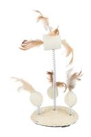 TRIXIE SPEELTJES OP SPIRAALVEREN LUFFA / SISAL 15X15X30CM 2 ST - thumbnail