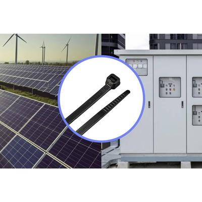 TRU COMPONENTS TC-12523680 Kabelbinder 300 mm 4.8 mm Zwart 100 stuk(s)