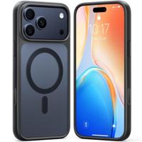 Torras iPhone 17 Pro hoesje - slanke bescherming met MagSafe ondersteuning - Zwart - thumbnail