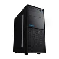 ATX Semi-toren BehuizingHiditec CHA010044 Zwart - thumbnail