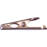 Mueller Electric BU-30C Miniatuur-krokodillenklem Koper Klembereik (max.): 4.80 mm Lengte: 27.69 mm 1 stuk(s) - thumbnail