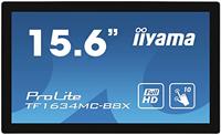 Iiyama ProLite TF1634MC-B8X LED-monitor Energielabel F (A - G) 39.6 cm (15.6 inch) 1920 x 1080 Pixel 16:9 25 ms DisplayPort, VGA, HDMI, USB IPS LED - thumbnail