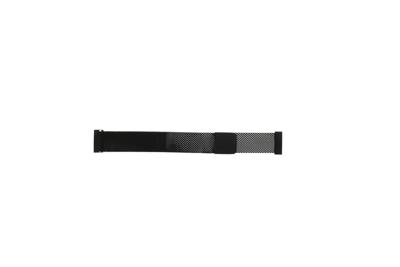Horlogeband Universeel WD017B.16 Mesh/Milanees Zwart 16mm Horlogeband Universeel WD017B.16 Mesh/Milanees Zwart 16mm
