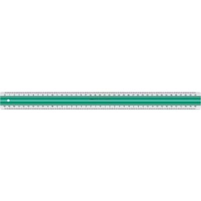 Linex antislip liniaal 40 cm groen/transparant Linex antislip liniaal 40 cm groen/transparant