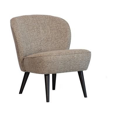 WOOOD Fauteuil 'Sara' Melange, kleur Naturel