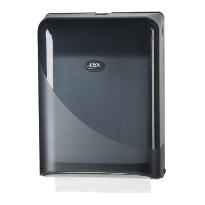 Vouwhanddoek dispenser zwart