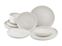 Creatable Serviesset Uno Offwhite (12-delige bordenset) - thumbnail