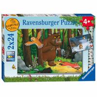 Ravensburger puzzel the gruffalo - twee puzzels - 24 stukjes - kinderpuzzel - thumbnail