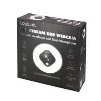 LogiLink UA0384 Full HD-webcam Klemhouder, Microfoon - thumbnail