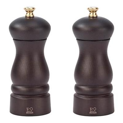 Peugeot Clermont peper- en zoutmolenset Chocolat -13cm