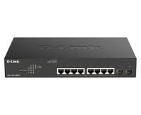 D-Link DGS-1100-10MPV2/E Netwerk switch RJ45/SFP 8 + 2 poorten 20 GBit/s PoE-functie - thumbnail