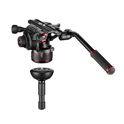 Manfrotto MVK612TWINMC Nitrotech 612 Video Head + carbon Twin Leg statiefkit