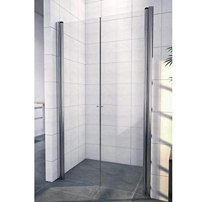 Wiesbaden dubbele pendeldeur in nis 1000x2000 6 mm NANO glas