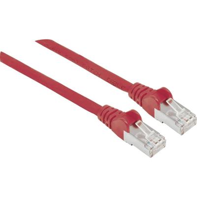 Intellinet 319249 RJ45 Netwerkkabel, patchkabel CAT 6A S/FTP 30.00 m Rood Folie afscherming, Afscherming gevlochten, Halogeenvrij 1 stuk(s) Intellinet 319249 RJ45 Netwerkkabel, patchkabel CAT 6A S/FTP 30.00 m Rood Folie afscherming, Afscherming gevlochten, Halogeenvrij 1 stuk(s)