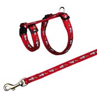 TRIXIE TUIG MET RIEM KONIJNEN HAAS-WORTEL-MOTIEF ASSORTI 25-44X1 CM 125 CM 4 ST - thumbnail