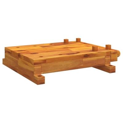 VidaXL Tafelwerkbank met bankschroef 52x44x9,5 cm massief acaciahout VidaXL Tafelwerkbank met bankschroef 52x44x9,5 cm massief acaciahout
