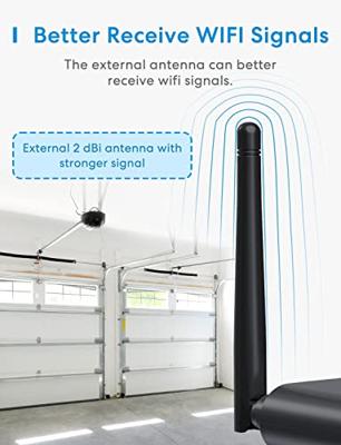 MEROSS MSG200 Smart Garage Door Opener bedieningspaneel