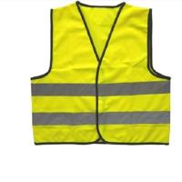 Kids At Work Veiligheidshesje Junior Polyester Geel Maat Xs - thumbnail