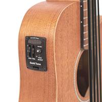 Gold Tone M-BASS/L linkshandige Microbass met gigbag - thumbnail