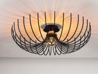 Plafondlamp ASPRILLA 1 lamp zwart - thumbnail