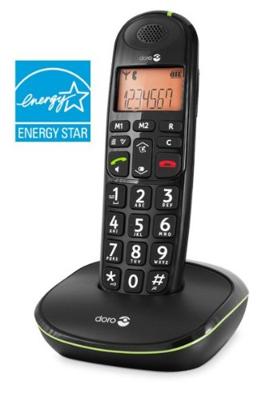 Doro PhoneEasy 100W - Single DECT telefoon - Zwart