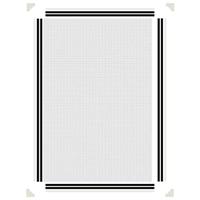 Insectenhor voor ramen magnetisch 80x120 cm wit - thumbnail