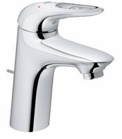 GROHE Eurostyle New waterbesparendes wastafelkraan S size met waste chroom 23374003 - thumbnail