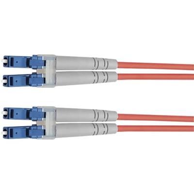 Glasvezel patchkabel TELEGÄRTNER 2x G50/125 OM4, 1x LC Duplex - 1x LC Duplex, violet, 1 m Glasvezel patchkabel TELEGÄRTNER 2x G50/125 OM4, 1x LC Duplex - 1x LC Duplex, violet, 1 m