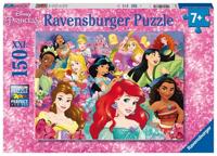 RAVENSBURGER - XXL puzzel van 150 stukjes Dromen kunnen uitkomen / Disney Prinsessen - thumbnail