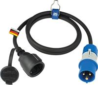 AS Schwabe 61408 CEE-adapterkabel 16 A 3-polig 230 V 1 stuk(s) - thumbnail