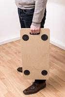 Metafranc Meubelroller 590X290 Mdf/Tpe Fs W - WU0821390 - thumbnail