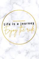 Kilometerregistratieboek Life is a journey, Enjoy the ride - Miljonair Mindset - Paperback (9789464355055) - thumbnail