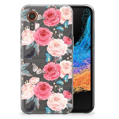 Samsung Galaxy Xcover 7 | TPU Case | Butterfly Roses Samsung Galaxy Xcover 7 | TPU Case | Butterfly Roses
