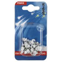 Scanpart Snoerclips 5mm Rond Wit A25 - thumbnail