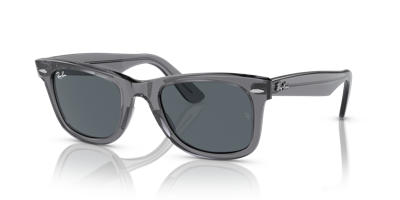 Zonnebril Ray-Ban Wayfarer 0RB2140 - 6773R5 50 Transparant Grey/Blue