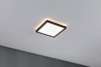 Paulmann 71000 P Atria Shine 11,2W 3000K 190x190 sz Ks LED-plafondlamp LED LED 11.2 W Zwart - thumbnail