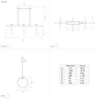 Eglo Moderne hanglampCaranacoa 3-lichts - 900562 - thumbnail