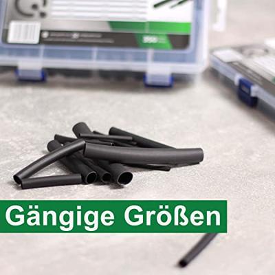 Quadrios 1905CA055 Krimpkous assortiment Zwart Krimpverhouding:2:1 800 stuk(s) Quadrios 1905CA055 Krimpkous assortiment Zwart Krimpverhouding:2:1 800 stuk(s)