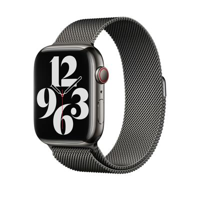 Apple Milanese Loop Band Apple Watch 44mm / 45mm / 49mm Graphite