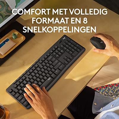 Logitech MK295 desktop AZERTY BE - thumbnail