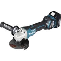 Makita DGA517RTJ Accu Haakse Slijper 125mm 18V 5.0Ah in Mbox - thumbnail