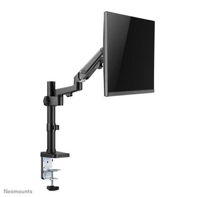 Neomounts ds70-750bl1 desk pole mount, clamp/grommet, 17 - 27 inch