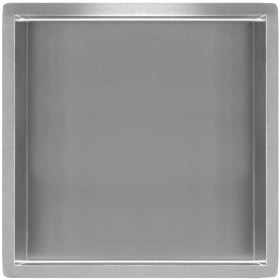 Wiesbaden Demis Inbouwnis RVS 30x30x7cm - Modern. Duurzaam Design
