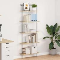 Boekenkast Sonoma eiken 60 x 24 x 168 cm Bewerkt hout - thumbnail