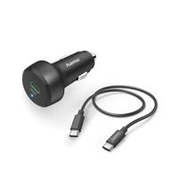 Hama Autolaadstation 25.00 W USB-C stekker USB PD Zwart Auto USB Power Delivery (USB-PD) - thumbnail