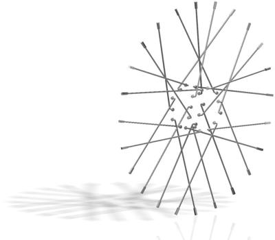 Alpina spaak spoke alina stainless steel 2x132mm