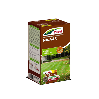 DCM Mest voor gazon najaar 1.5 kg