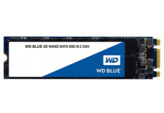 WD Blue 3D NAND SATA SSD - Solid state drive - 250 GB - intern - M.2 2280 - SATA 6Gb/s
